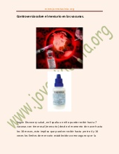 Controversia sobre el mercurio en l...